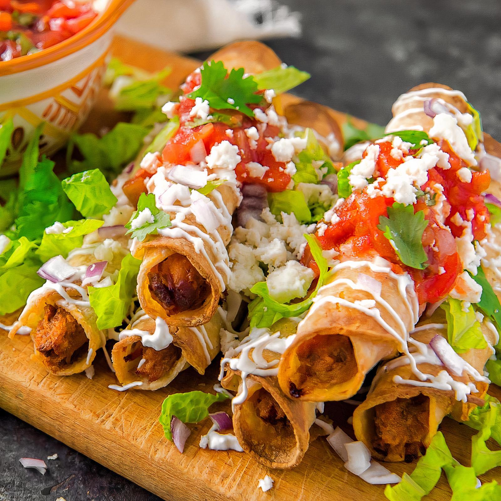 5 Roll Tacos
