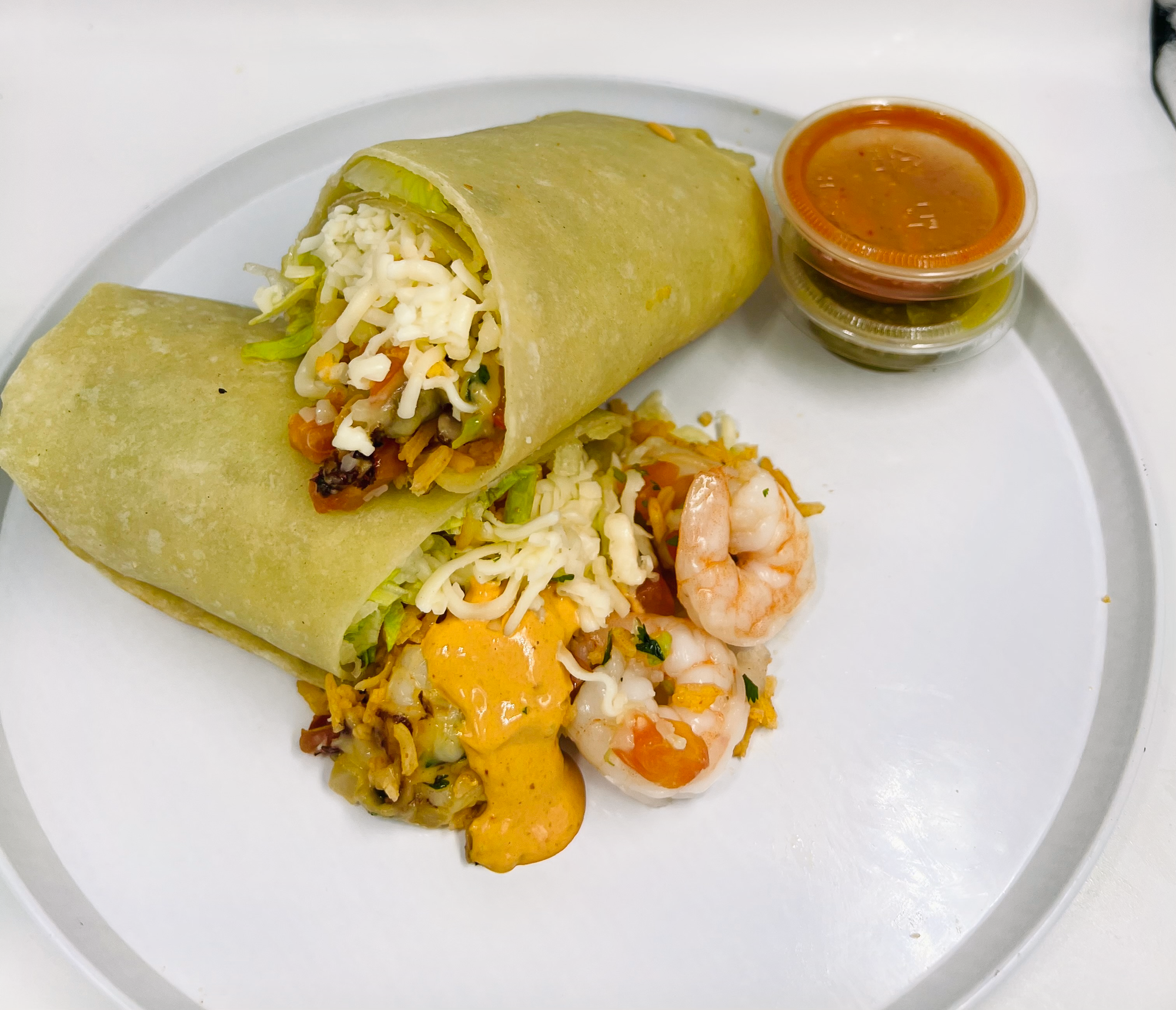 Shrimp Burrito